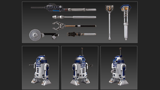 Illustration for article titled Bandai's Newest Star Wars Model Kits Are Two Wonderful Astromechs